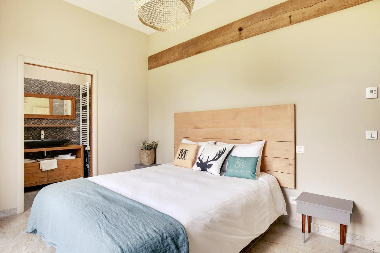Grand Jardin - Clairefontaine Bed & Breakfast La Huniere Bagian luar foto