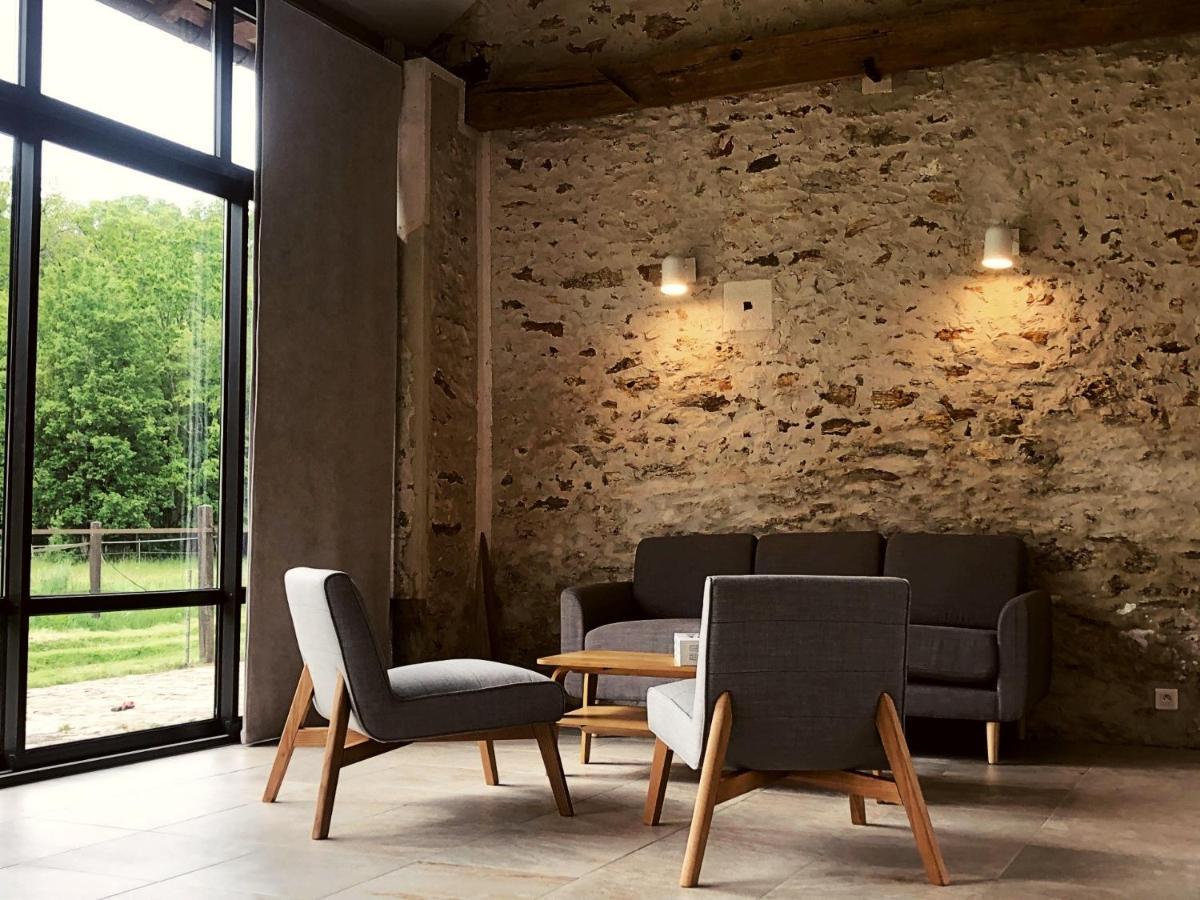 Grand Jardin - Clairefontaine Bed & Breakfast La Huniere Bagian luar foto