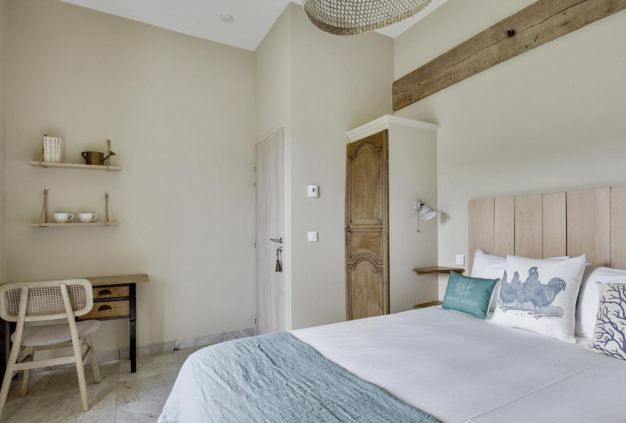 Grand Jardin - Clairefontaine Bed & Breakfast La Huniere Bagian luar foto